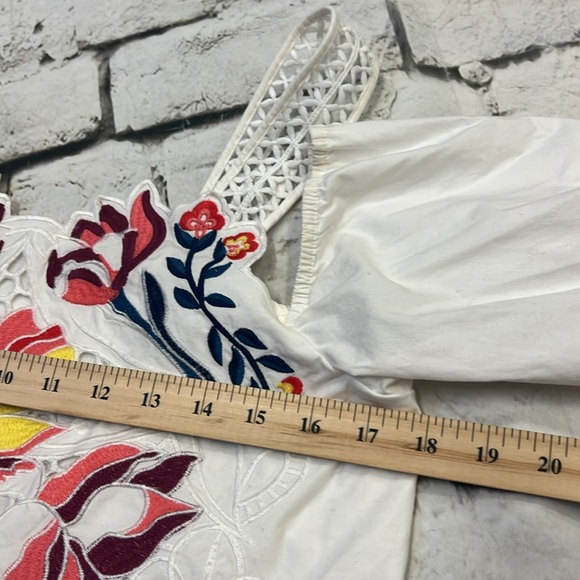 Tanya Taylor Marja Top Blouse Shirt Size 4 - Picture 4 of 12